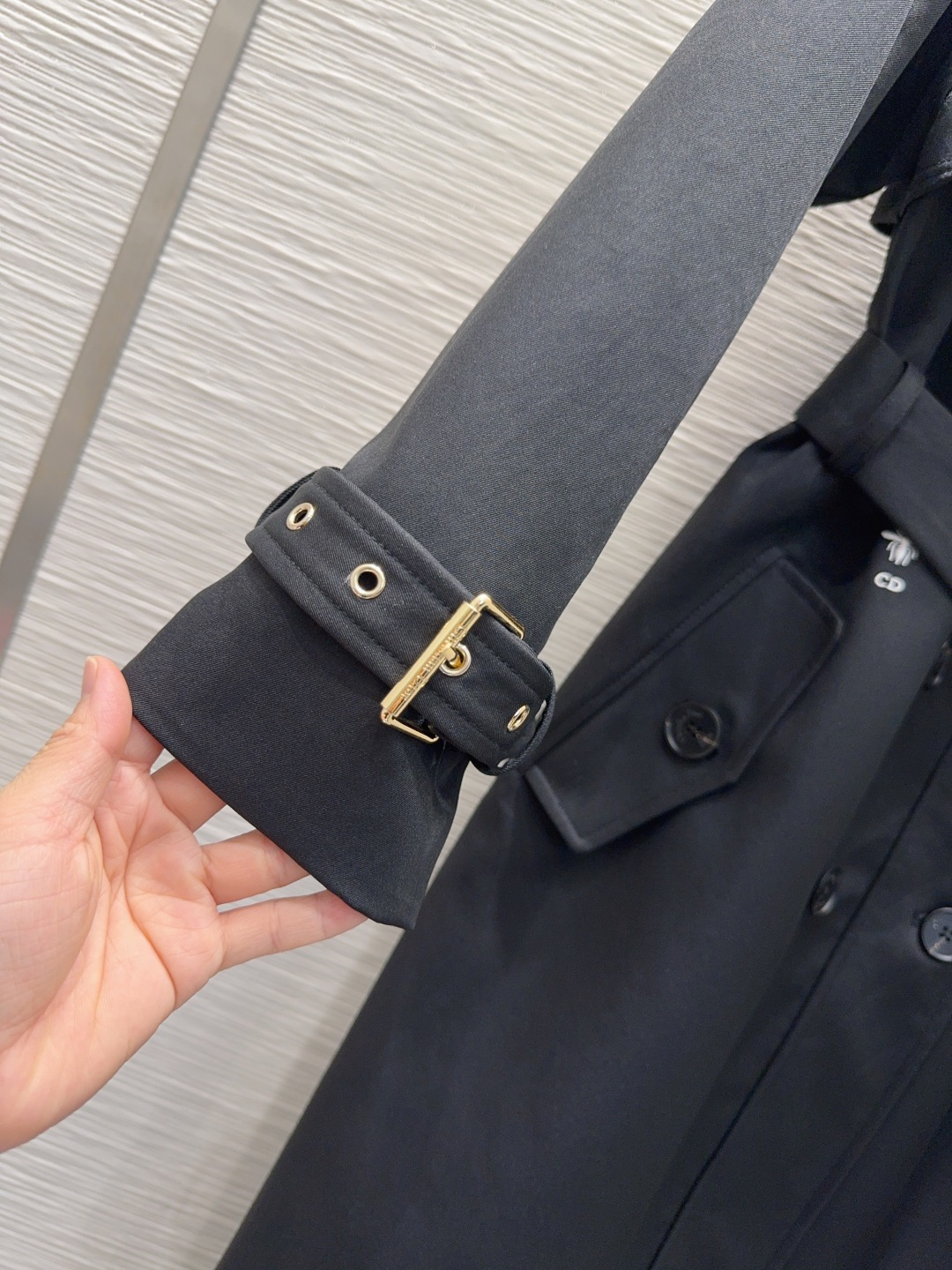 🛍️ Christian Dio* 👑2025FW新款风衣外套 英伦风气质 经典款设计 上身精致又干练得