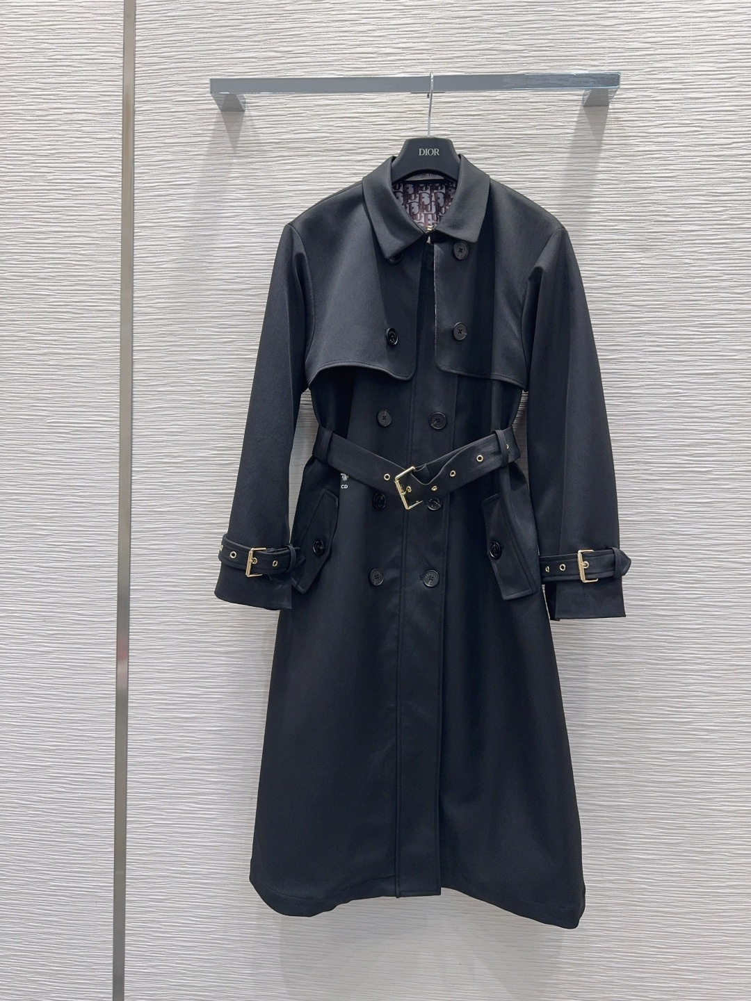 🛍️ Christian Dio* 👑2025FW新款风衣外套 英伦风气质 经典款设计 上身精致又干练得