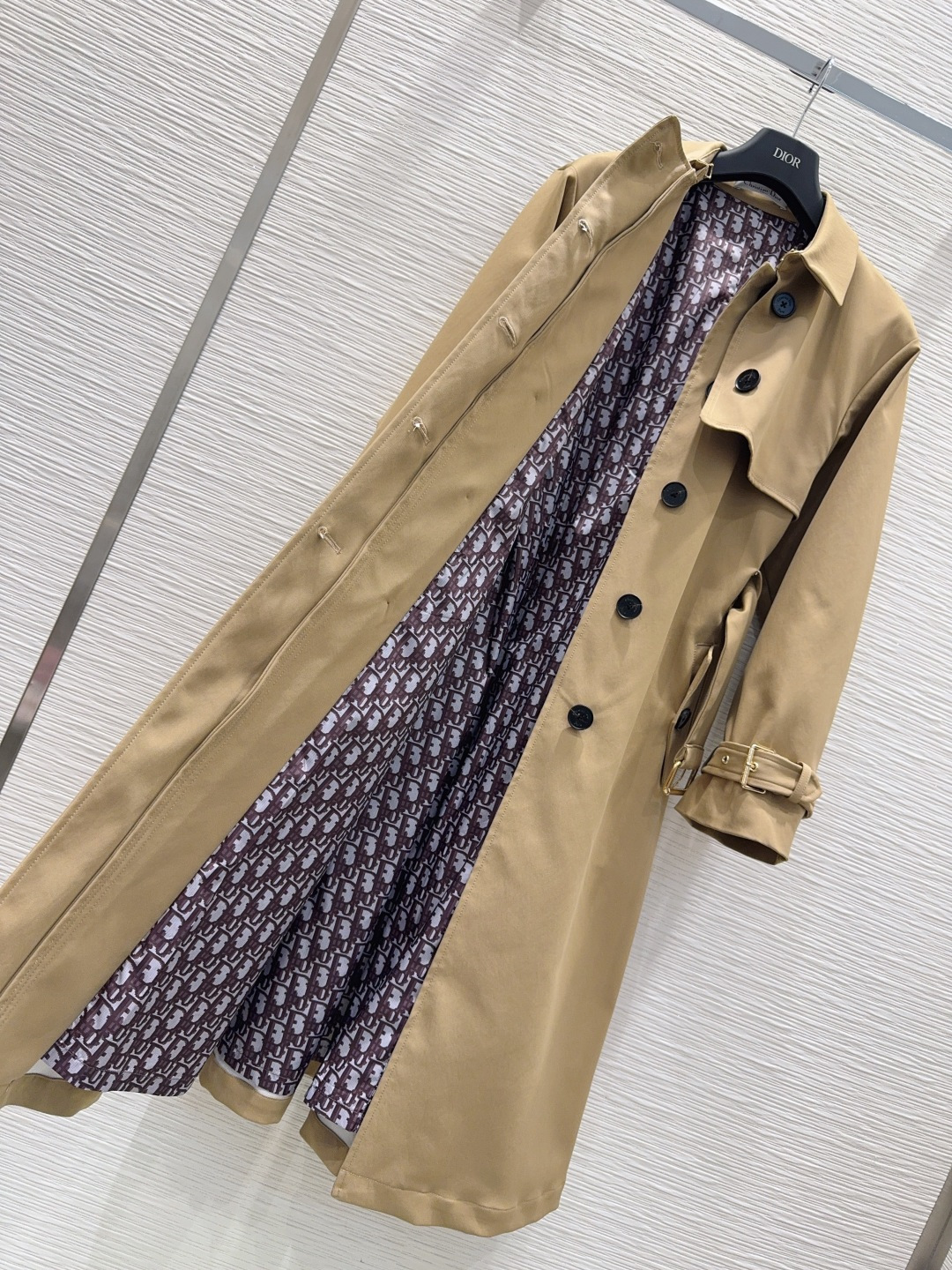 🛍️ Christian Dio* 👑2025FW新款风衣外套 英伦风气质 经典款设计 上身精致又干练得