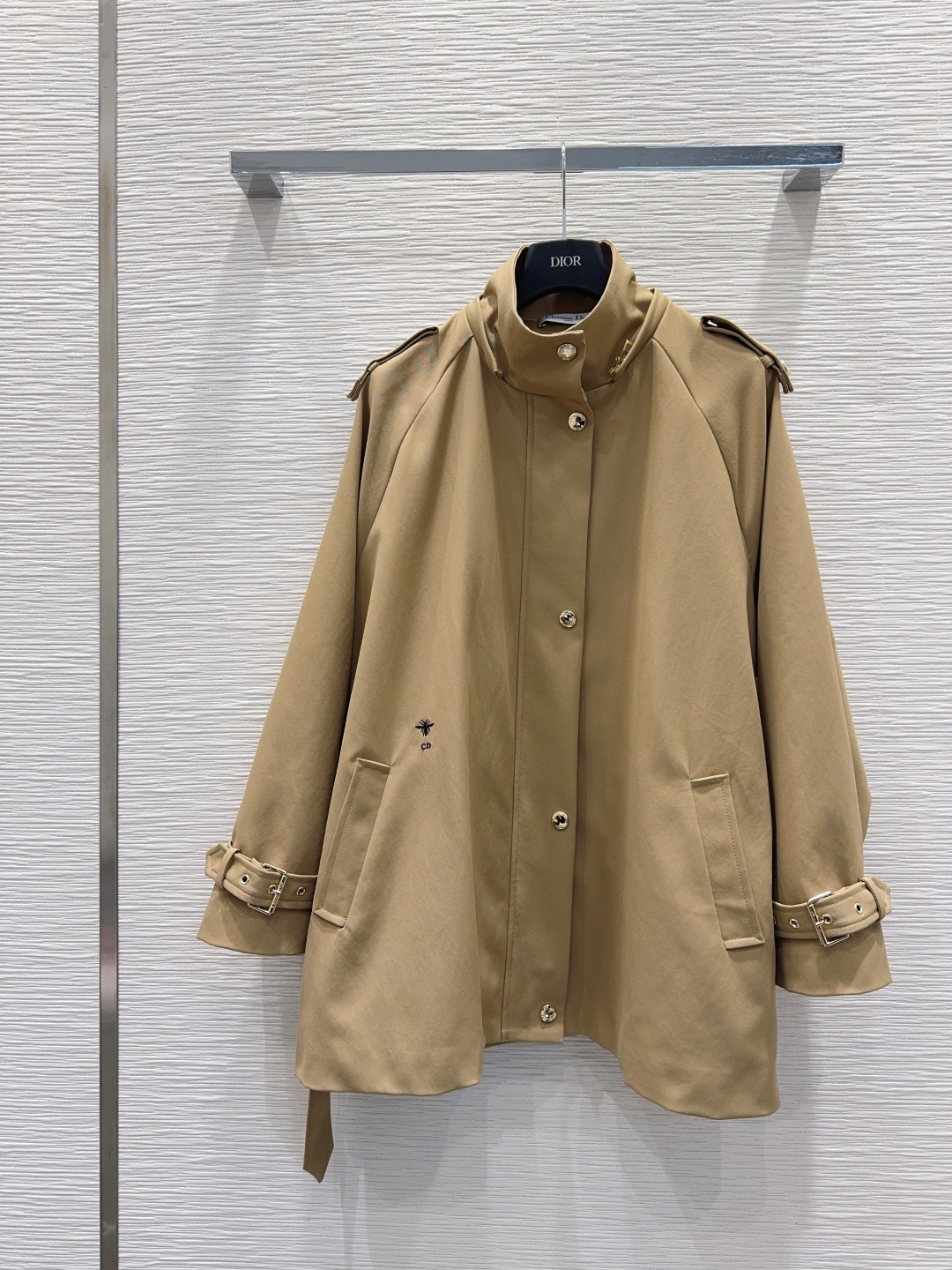 🛍️ Christian Dio* 👑2025FW新款风衣外套 英伦风气质 经典款设计 上身精致又干练得