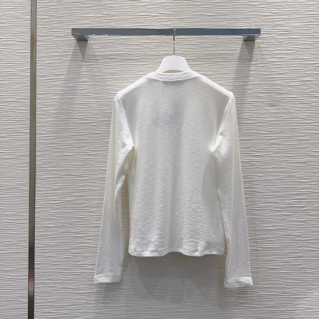 🛍️Loe w*e👑2025FW新款T恤 密度很高手感超好 真的费劲心血的一款！！细节完美常规版型！上身