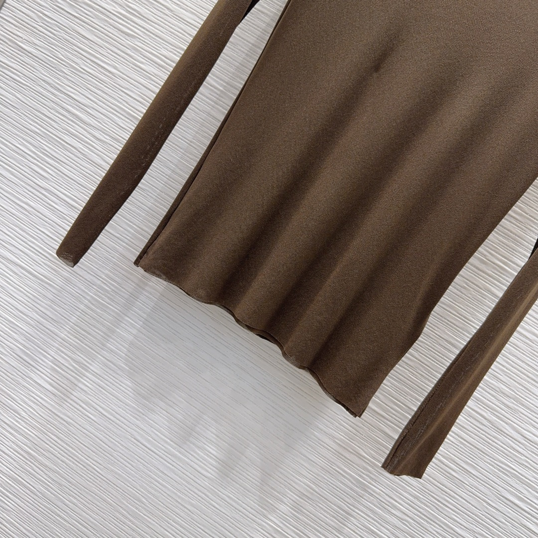 🛍️ Loe w*e 👑2025FW新款网纱打底衫 高级大气 柔软弹力很舒服 满满的穿搭高级感 半透视 