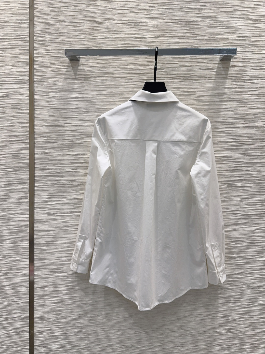 🛍️Chrome Heart*s👑2025FW新款 领带长袖衬衫 宽松百搭 纯棉面料 高端品质 白色SM