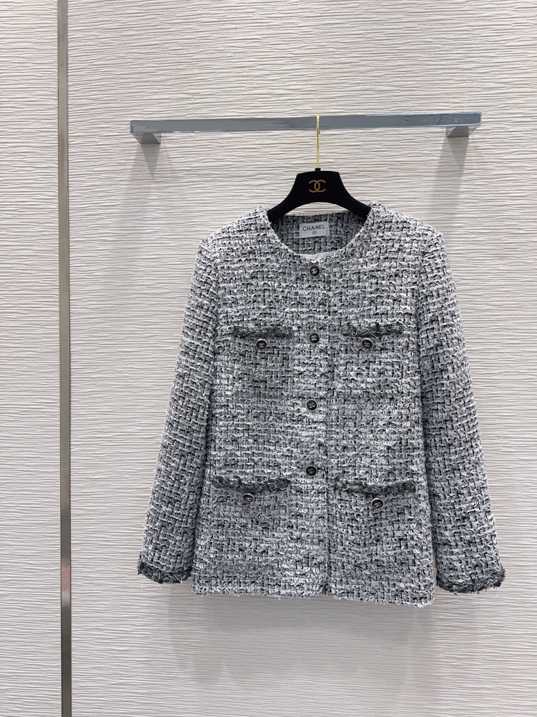 Chanel-Style Tweed Jacket - Classic French Design, Flattering Fit - S/M/L 2 cmp i1758967118234 4355 0 0