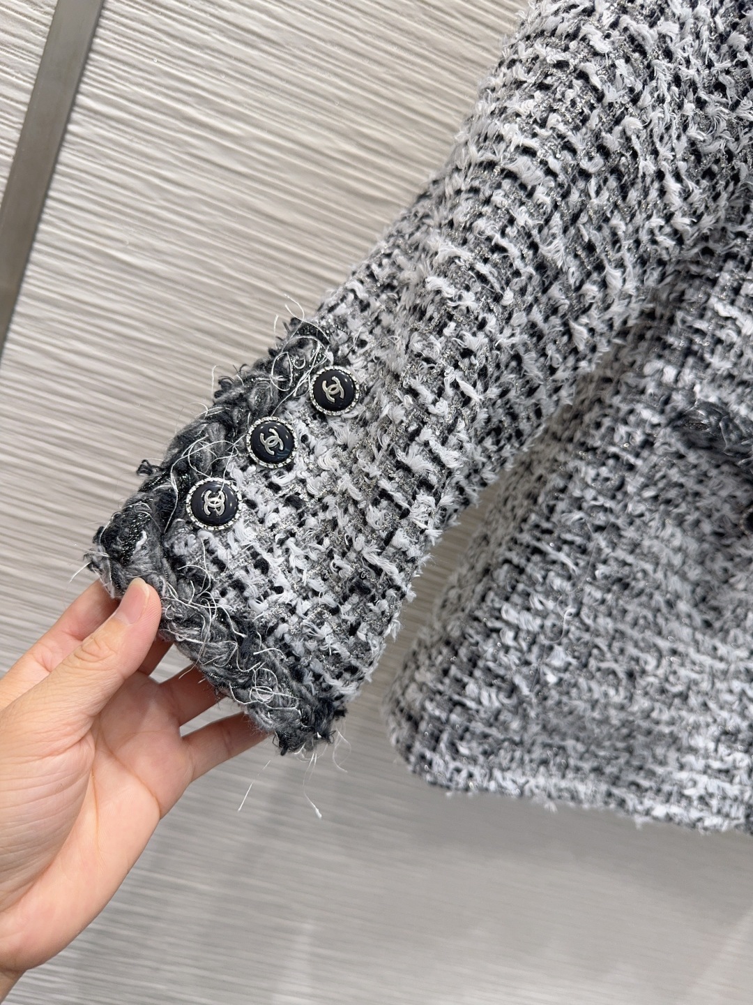 Chanel-Style Tweed Jacket - Classic French Design, Flattering Fit - S/M/L 9 cmp i1758967118234 9995 0 5