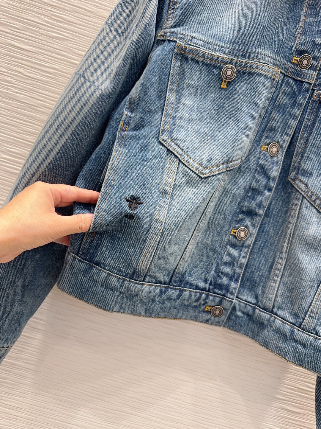 Diorio 2025FW Denim Jacket - Stylish & High-Quality, Classic Wash 6 cmp i1759071698847 1153 0 4