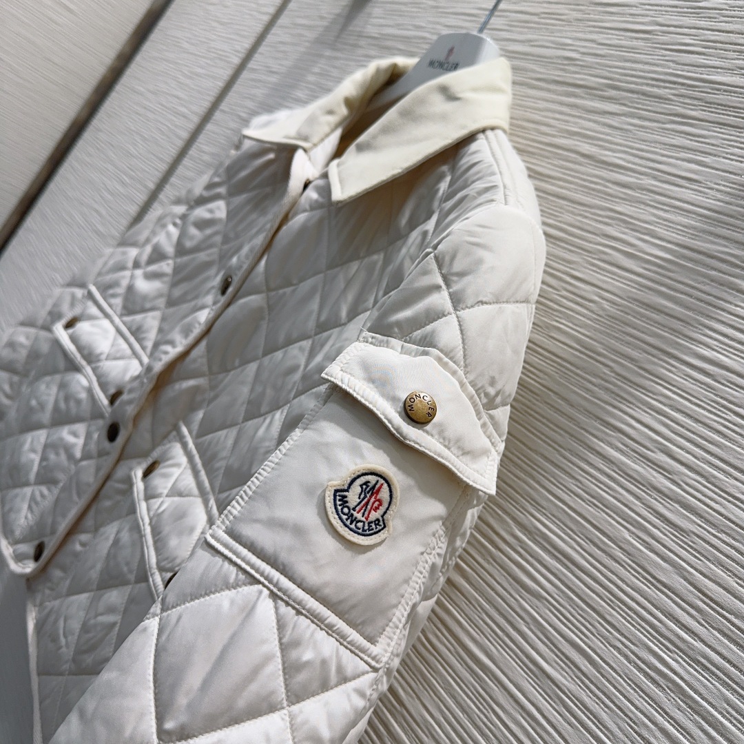 🛍️ Moncle* 👑2025FW新款棉服 整体保暖，效果拉满，休闲时尚，经典logo完美点缀，码数0