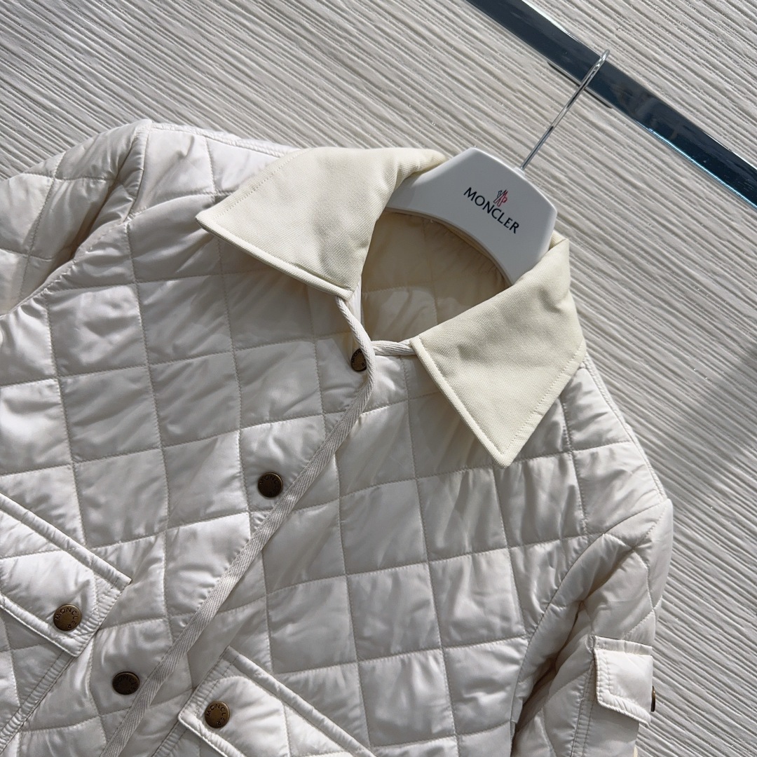 🛍️ Moncle* 👑2025FW新款棉服 整体保暖，效果拉满，休闲时尚，经典logo完美点缀，码数0