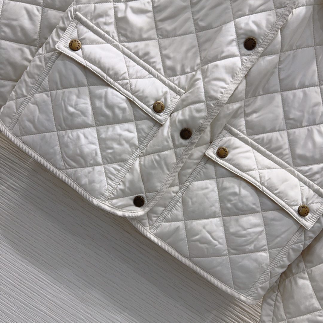 🛍️ Moncle* 👑2025FW新款棉服 整体保暖，效果拉满，休闲时尚，经典logo完美点缀，码数0