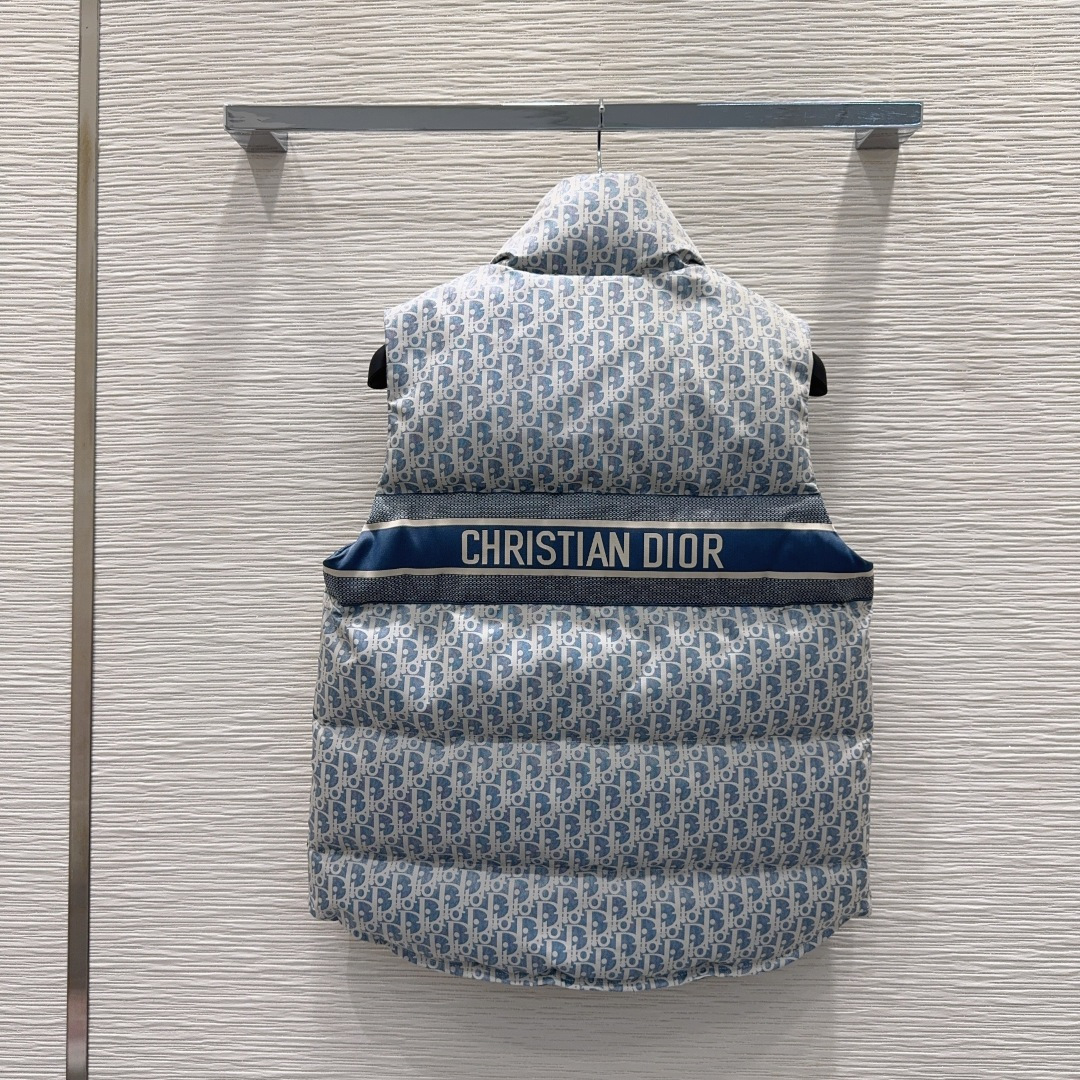 🛍️ Christian Dio* 👑2025FW新款羽绒马甲 整体保暖效果拉满，常规款羽绒服 休闲时尚