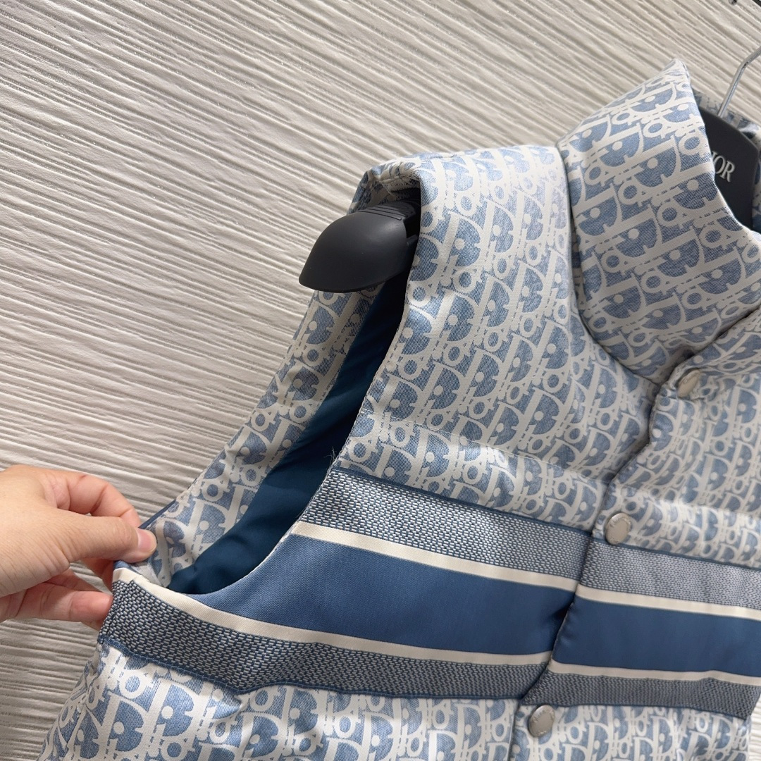 🛍️ Christian Dio* 👑2025FW新款羽绒马甲 整体保暖效果拉满，常规款羽绒服 休闲时尚