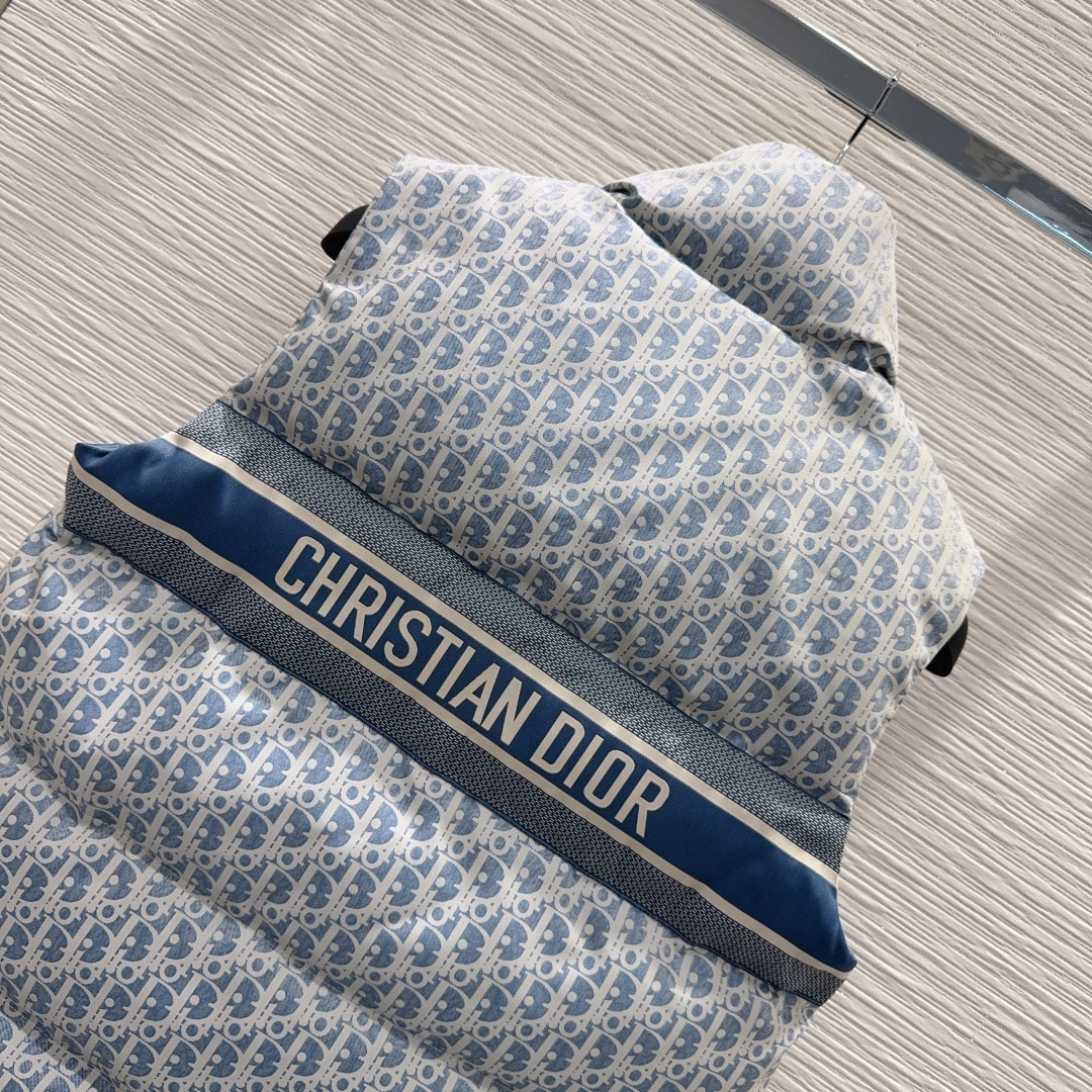 🛍️ Christian Dio* 👑2025FW新款羽绒马甲 整体保暖效果拉满，常规款羽绒服 休闲时尚