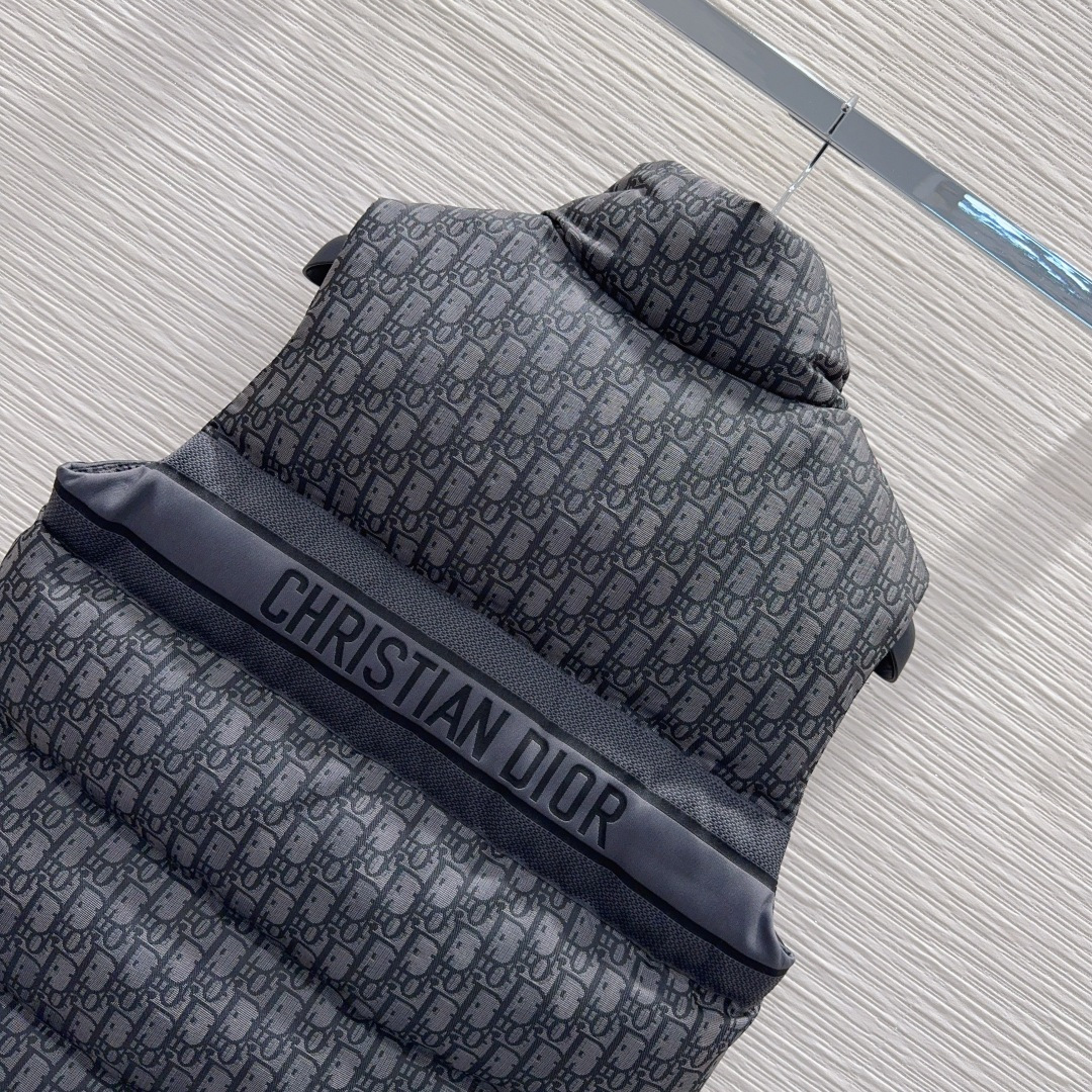 🛍️ Christian Dio* 👑2025FW新款羽绒马甲 整体保暖效果拉满，常规款羽绒服 休闲时尚