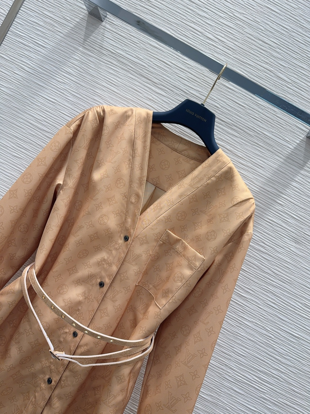 🛍️Louis Vuitto*👑2025FW最新时尚连衣裙 渗透印花 经典又有型 自带气场 面料质感很奈