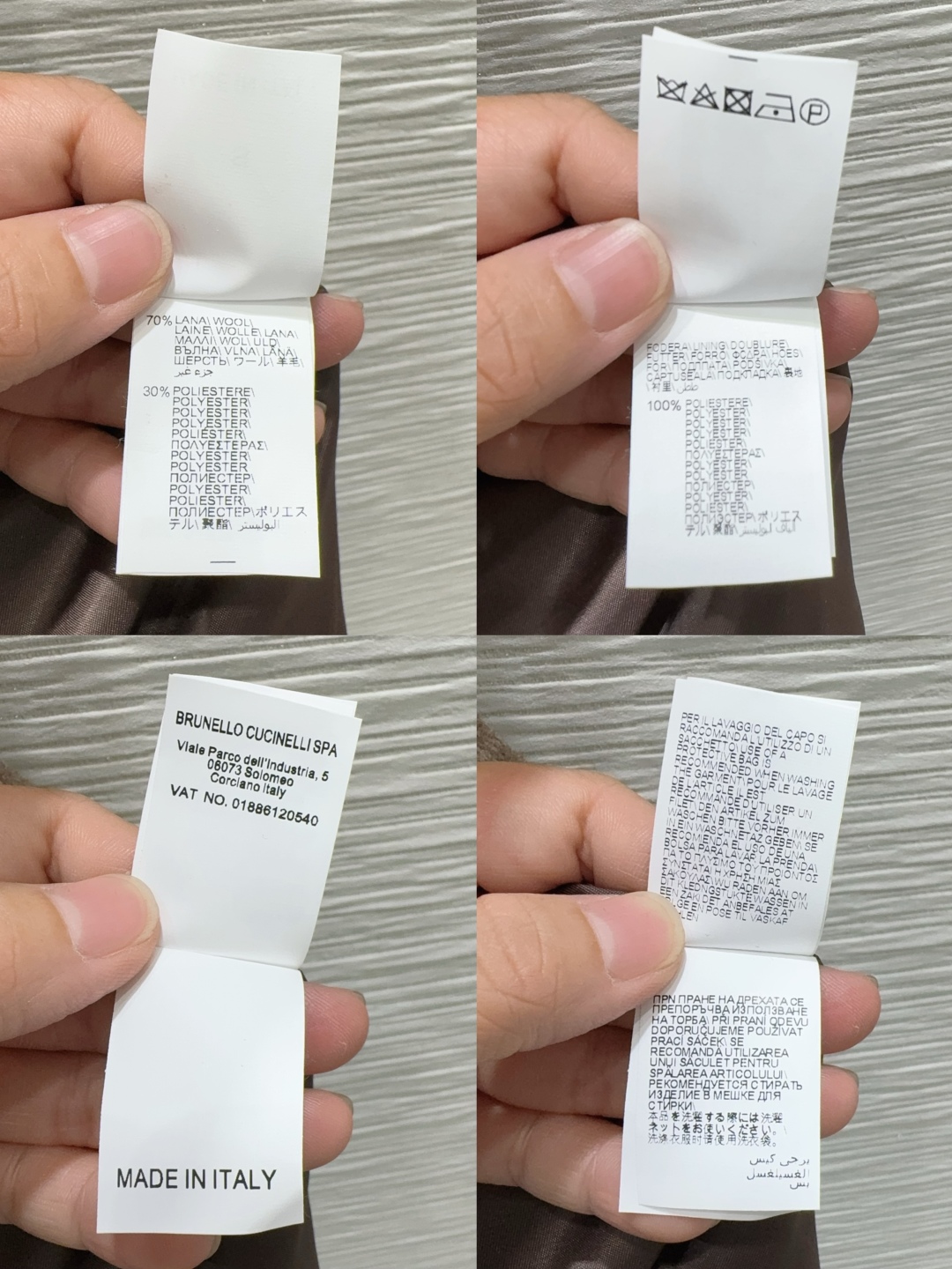 🛍️Brunello cucine*lli👑2025FW新款外套 含70%羊毛 英伦风气质 经典款设计 