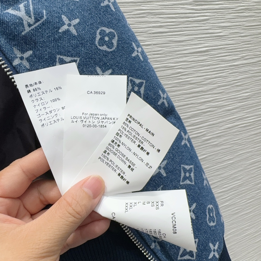 🛍️Louis Vuitt*o 👑2025FW新款羽绒服 90鹅绒 整体保暖效果拉满，常规羽绒服 休闲时