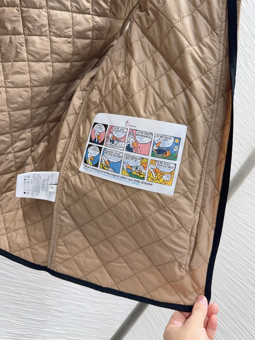 🛍️Moncle*👑 2025FW新款 经典格子 羊毛羽绒外套 设计感拉满 时髦低调气质又奢华高级！版型