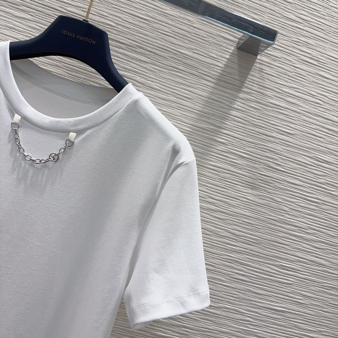 🛍️Louis Vuitto*👑2025FW新款T恤 密度很高手感超好 真的费劲心血的一款！！细节完美常