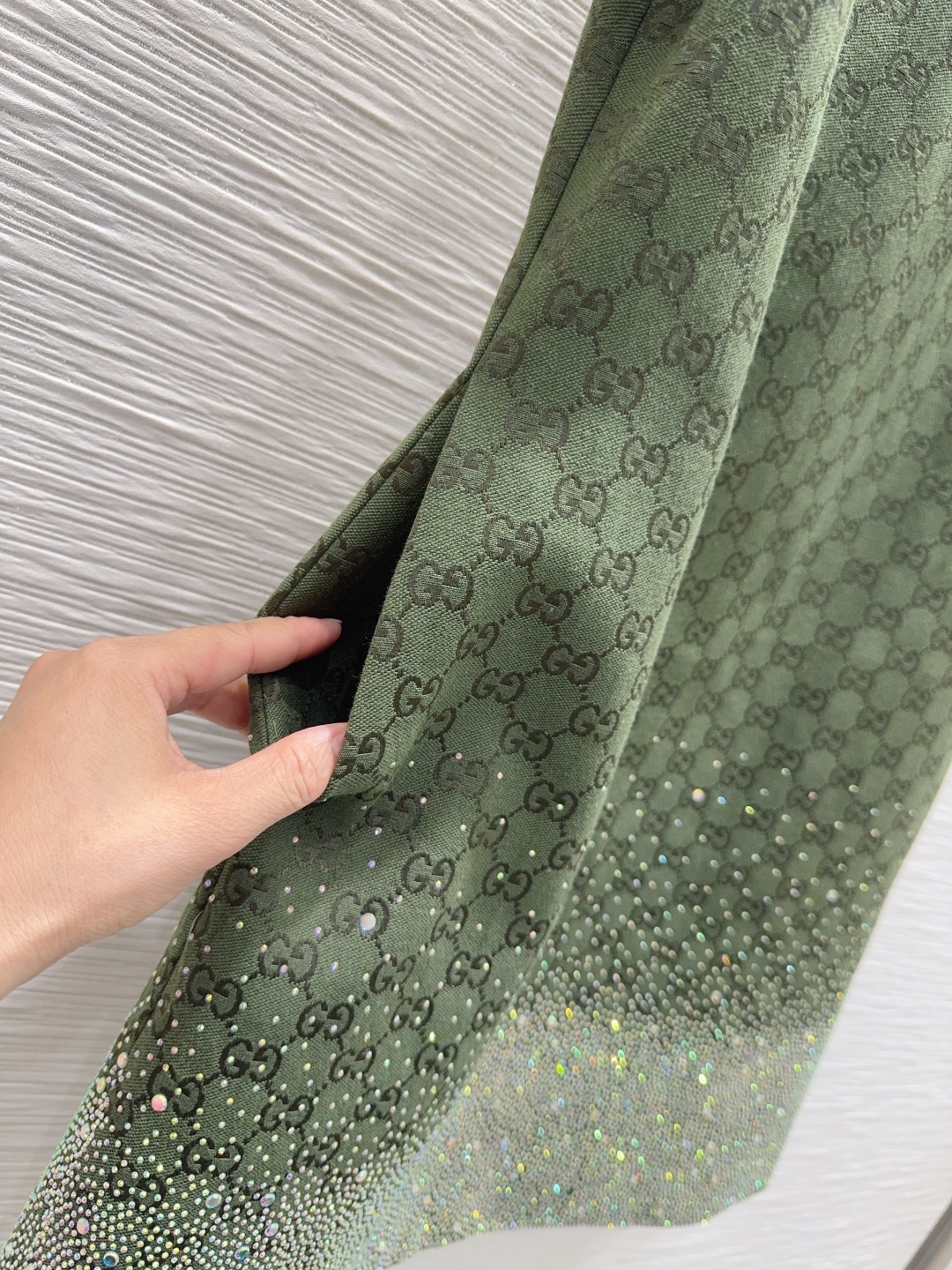 🛍️Gucc*👑2025FW新款 高级手工坊系列款 巨好看的闪钻系列 非常高级的进口高密度质地 满身提花