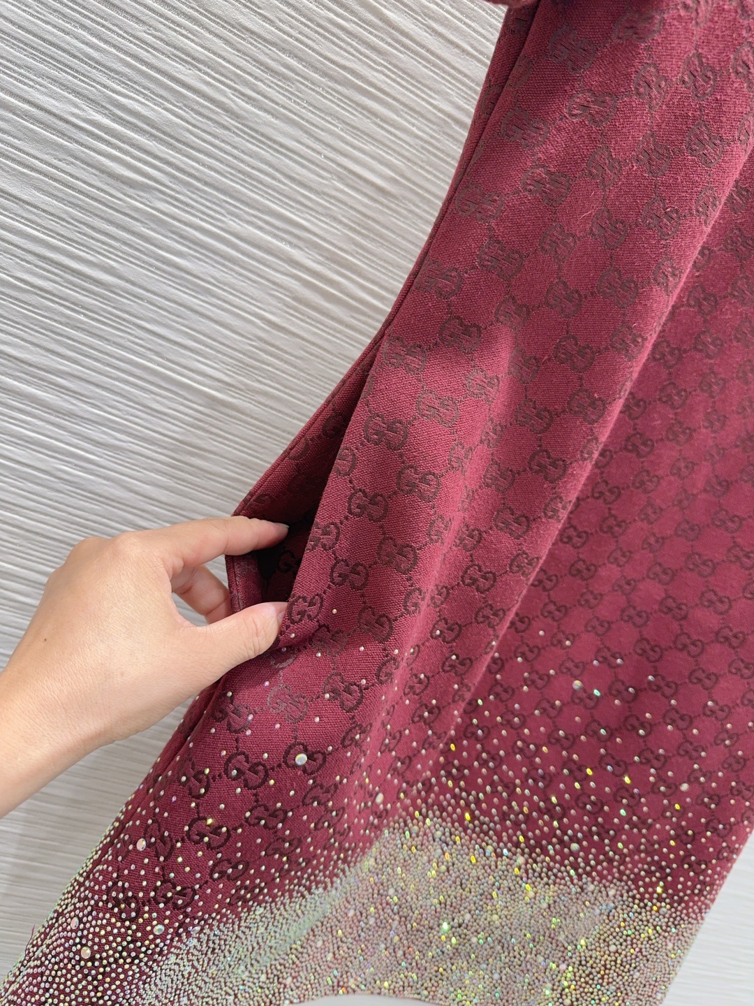 🛍️Gucc*👑2025FW新款 高级手工坊系列款 巨好看的闪钻系列 非常高级的进口高密度质地 满身提花