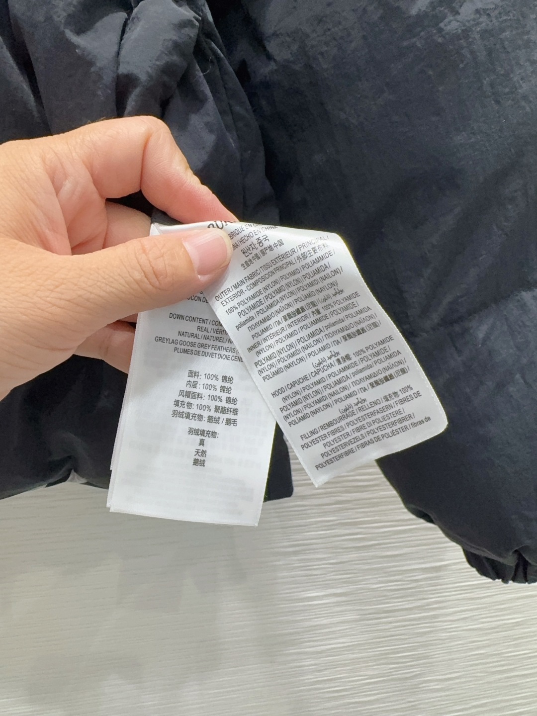 🛍️Burberr*👑2025FW新款羽绒服 填充物：鹅绒 非常高级的进口高密度质地 仔细看细节 最具特