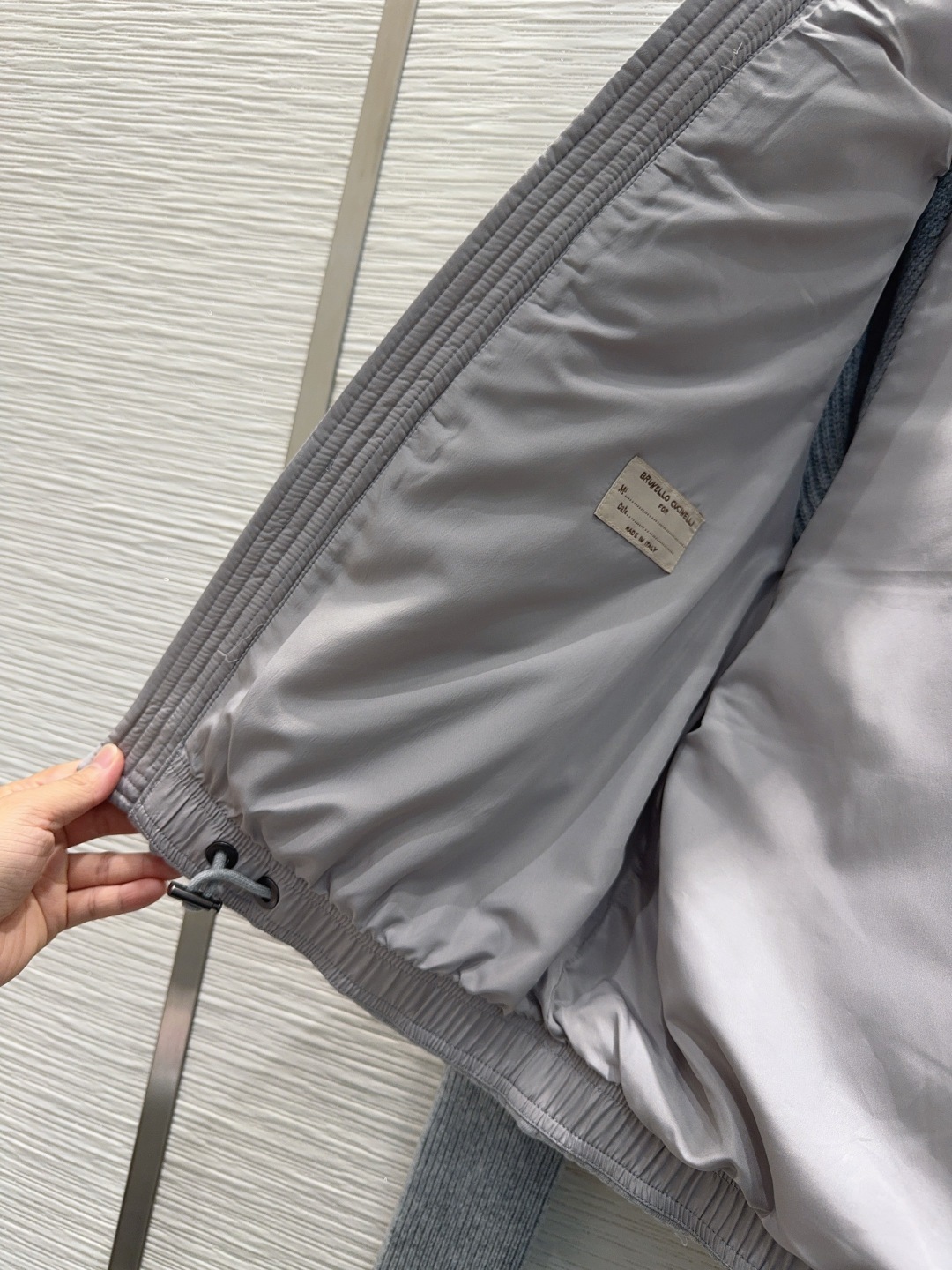 🛍️Brunello cucine*lli❤️秋冬新品 针织拼接羽绒服!冬天的内搭神器 早秋必备单品。经