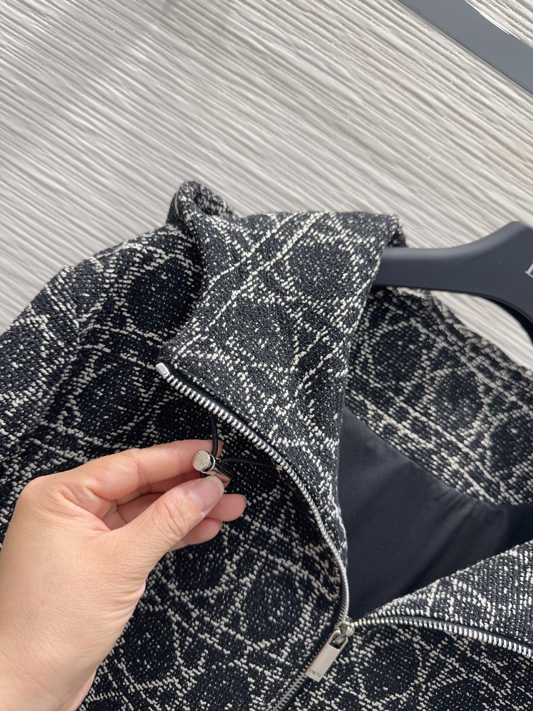 🛍️ Christian Dio* 👑2025FW最新时尚藤格纹外套 经典又有型 自带气场 面料质感很奈