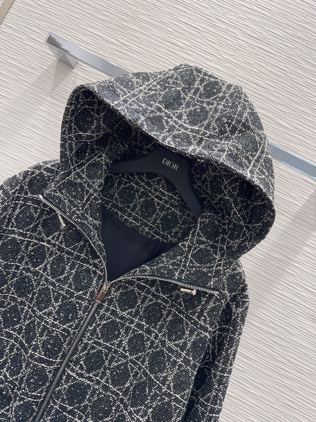 🛍️ Christian Dio* 👑2025FW最新时尚藤格纹外套 经典又有型 自带气场 面料质感很奈
