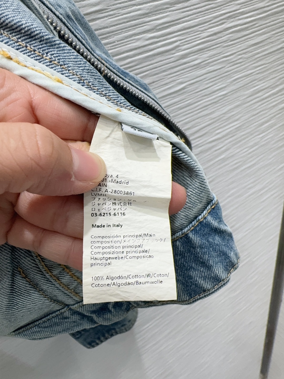 🛍️Loe w*e👑2025FW新款 高版出品~超时髦新款丹宁牛仔 酵洗个性色调上身又酷又飒爽 采用定制