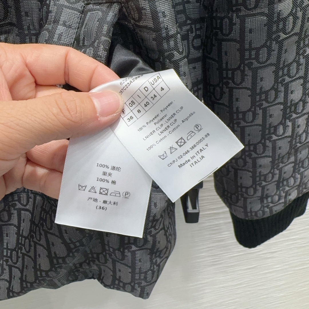 🛍️ Christian Dio* 👑2025FW新款棉外套 印花面料 经典又有型 各种都能完美驾驭~高