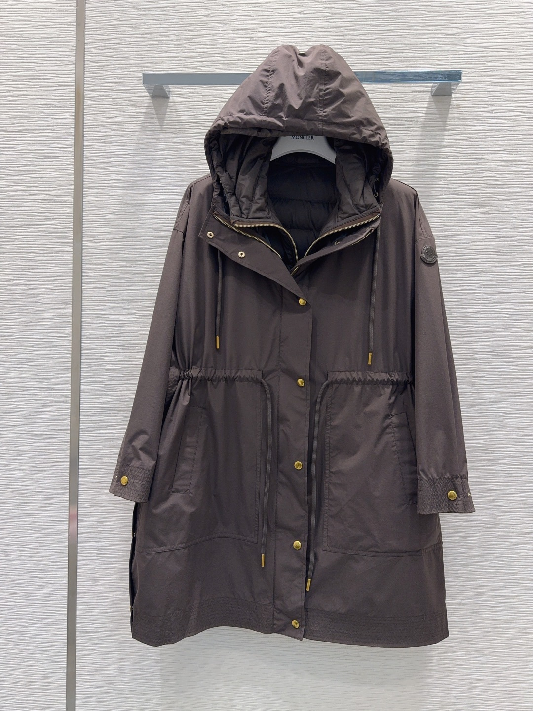 🛍️Moncle*👑2025FW新款（两件套风衣羽绒）90%白鹅绒 整体保暖效果拉满，独特设计款羽绒服 