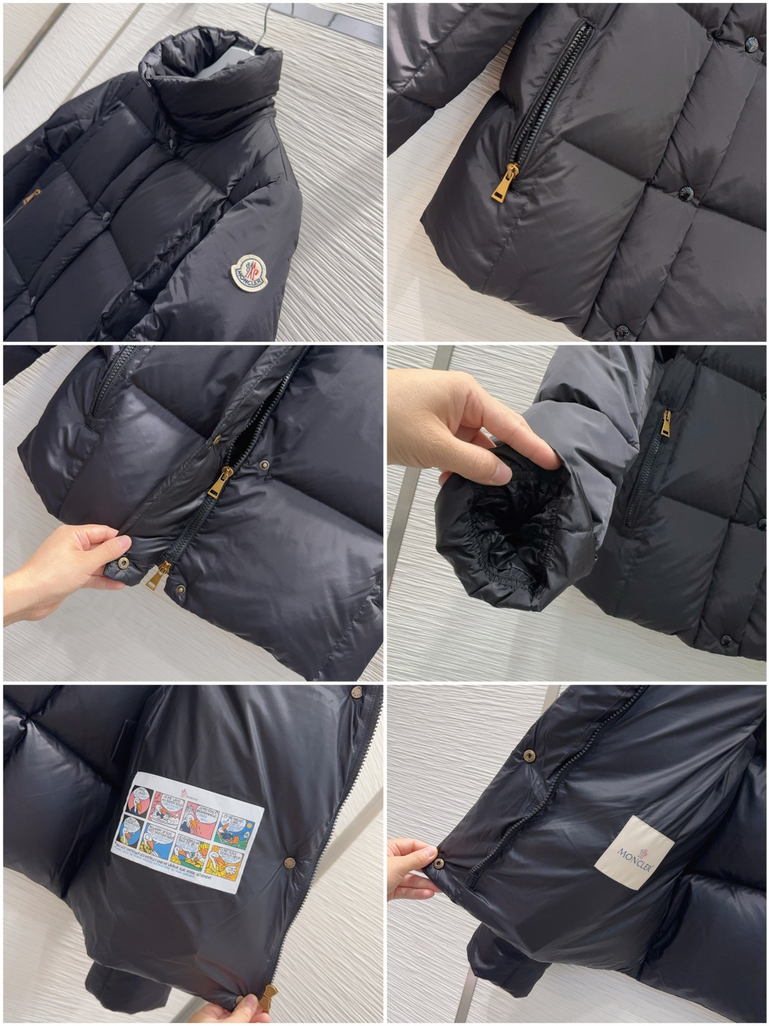 🛍️Moncle*👑2025FW新款羽绒外套 整体保暖效果拉满，独特设计款羽绒服 休闲时尚，经典logo