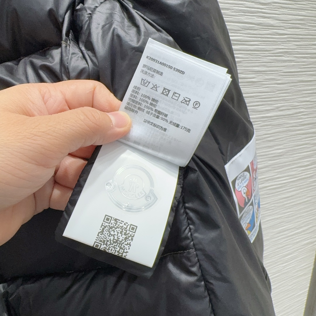 🛍️Moncle*👑2025FW新款羽绒外套 整体保暖效果拉满，独特设计款羽绒服 休闲时尚，经典logo