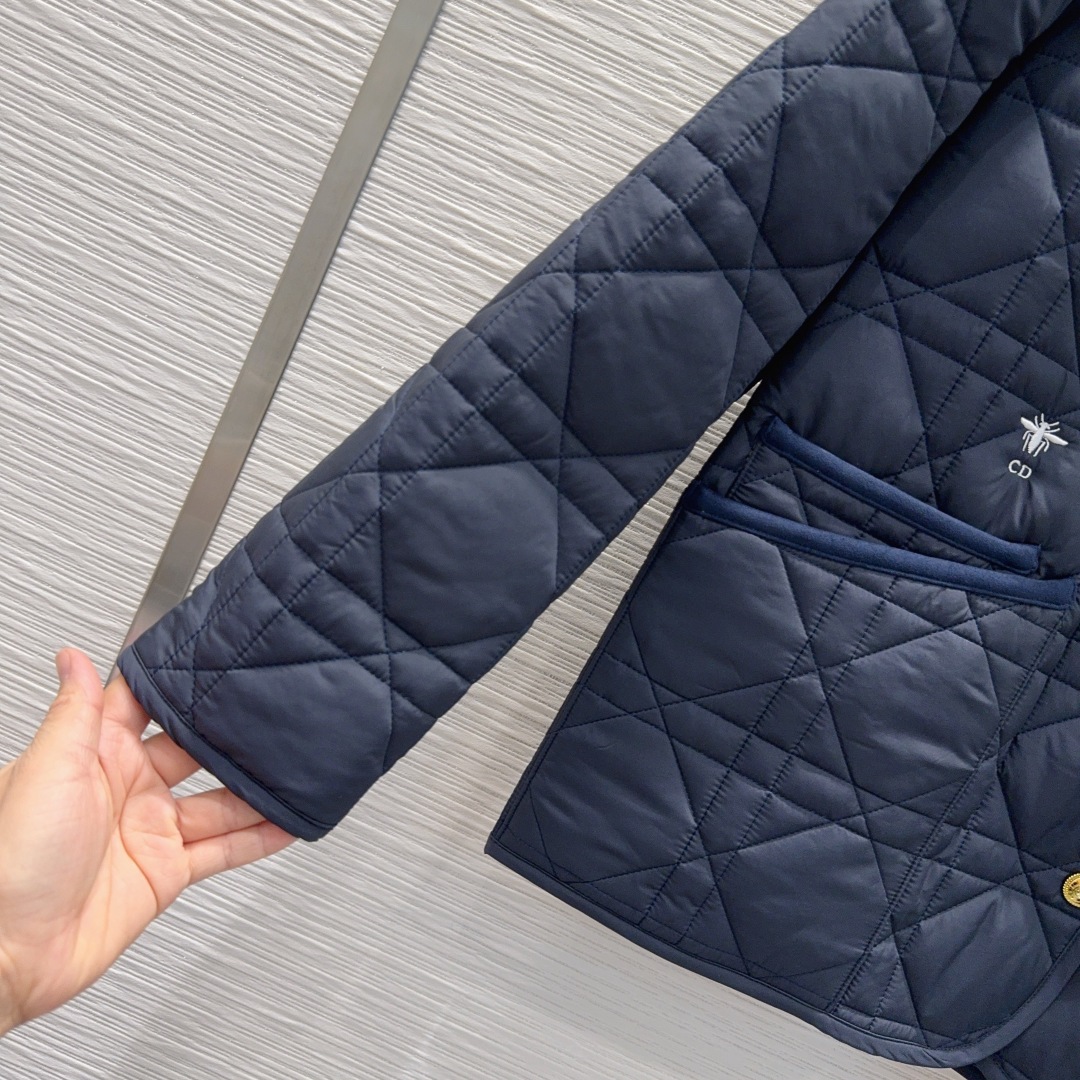 🛍️ Christian Dio* 👑2025FW新款棉服 整体保暖，效果拉满，休闲时尚，经典logo完