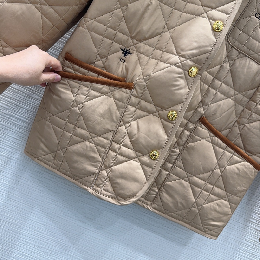 🛍️ Christian Dio* 👑2025FW新款棉服 整体保暖，效果拉满，休闲时尚，经典logo完