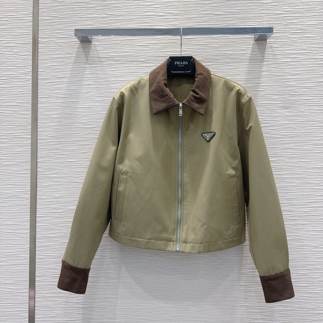 Prada Jas 2025FW Nieuw Model - Stijlvol en Comfortabel