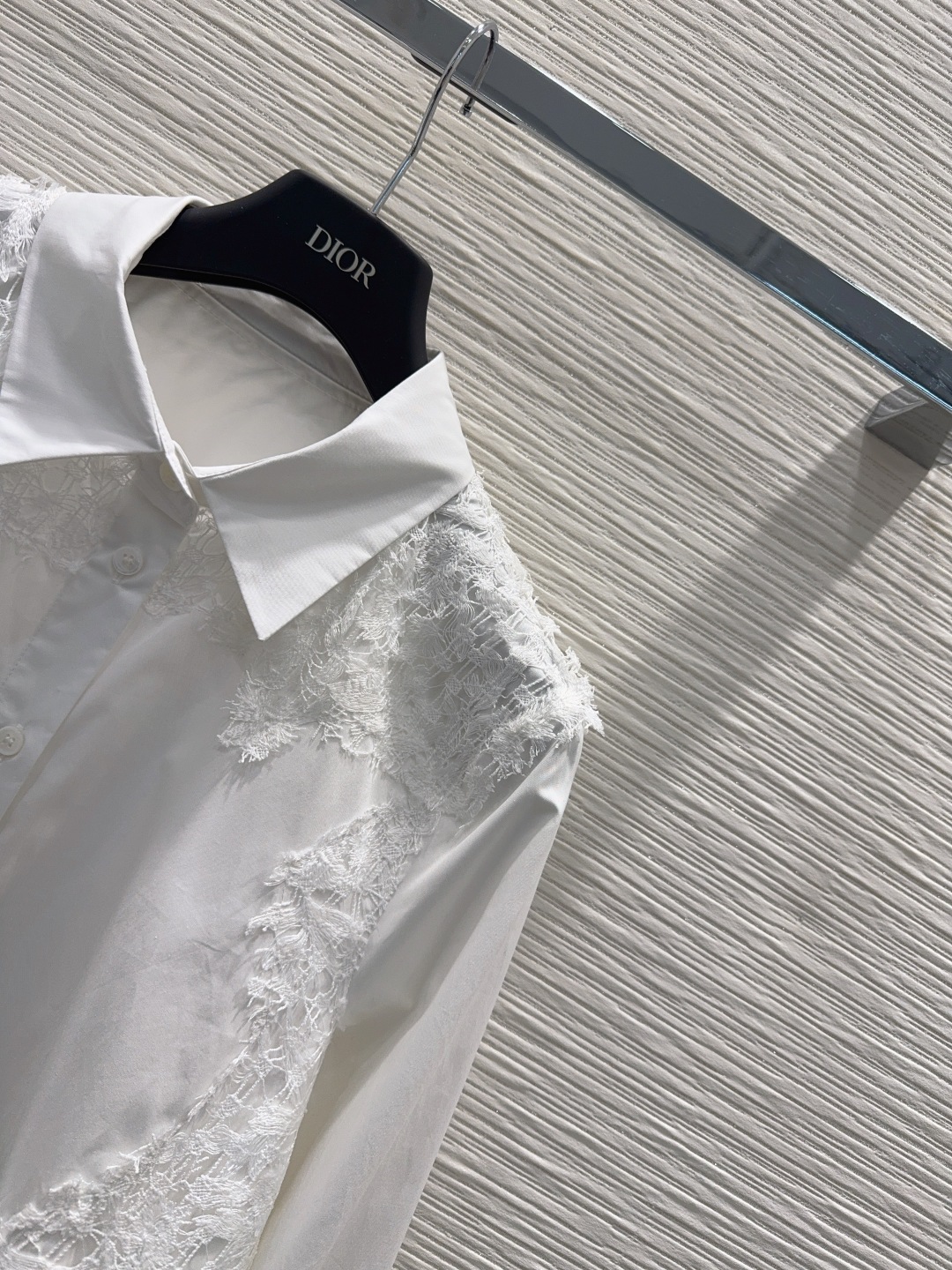 🛍️ Christian Dio* 👑2025FW新款蕾丝衬衣 低调奢华立体剪裁 精简线条感设计 高贵典