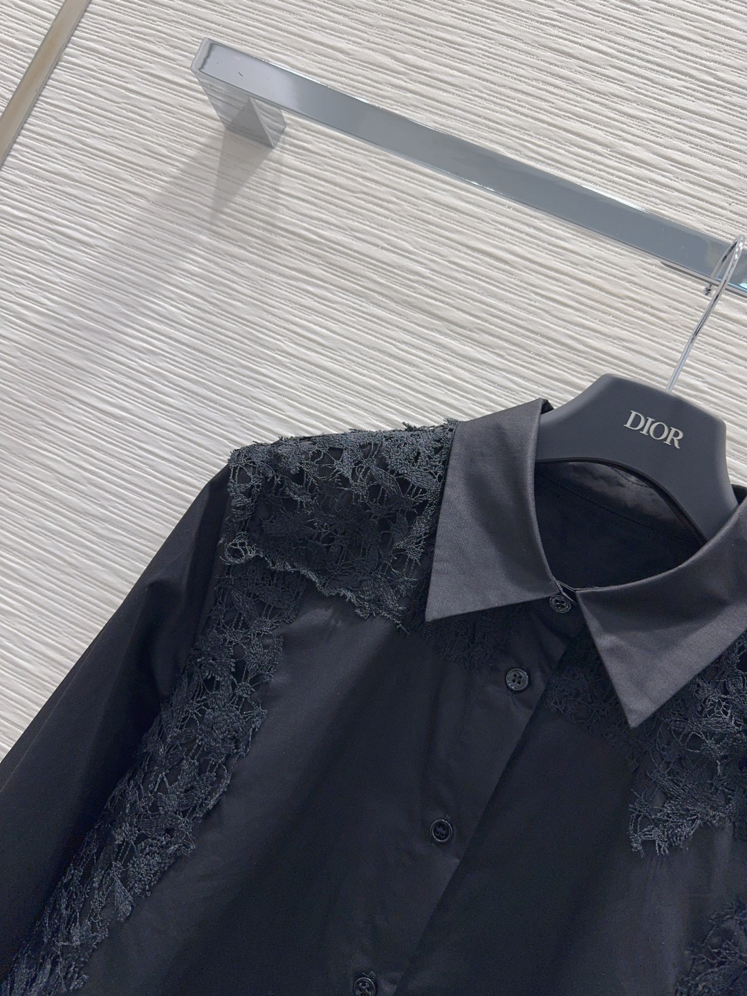 🛍️ Christian Dio* 👑2025FW新款蕾丝衬衣 低调奢华立体剪裁 精简线条感设计 高贵典