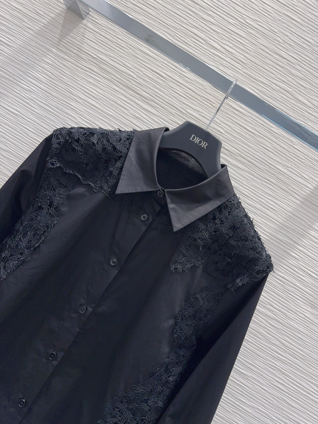 🛍️ Christian Dio* 👑2025FW新款蕾丝衬衣 低调奢华立体剪裁 精简线条感设计 高贵典