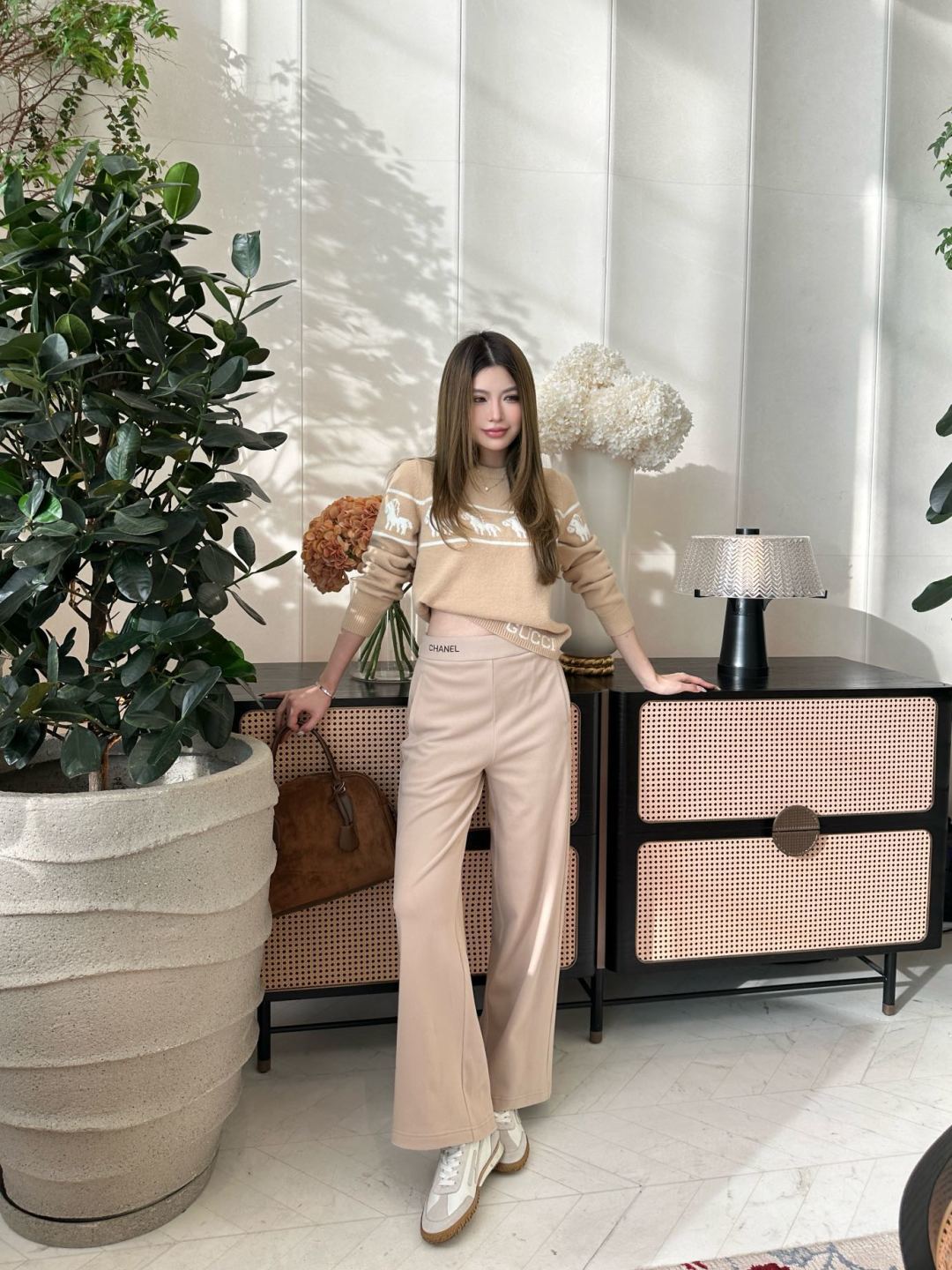 NO:676652,Model upper body picture. The whole set is sold separately, Gucci-clothing, gucci,19860909模特上身图 整套有 分开出售,古驰-服装,gucci,,Women's clothing