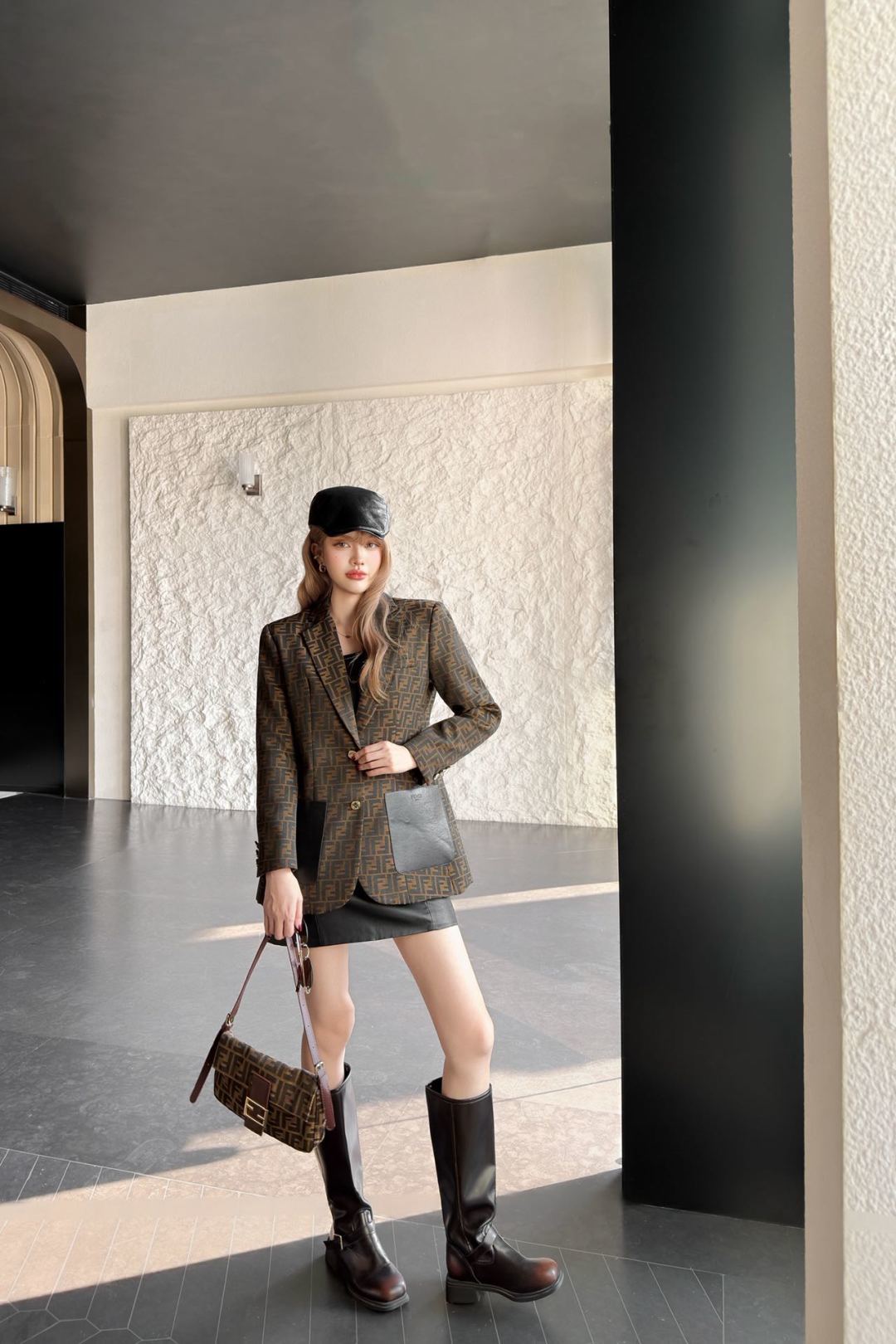 NO:722034,Model upper body picture, Fendi-clothing, fendi,19860909模特上身图,芬迪-服装,fendi,,Women's clothing