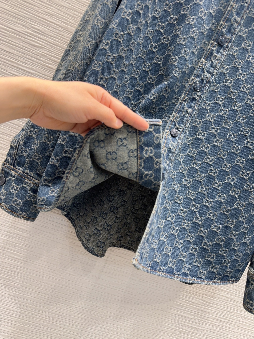 🌼2026SS新款 高版系列出品~超时髦新款丹宁牛仔 个性色调上身又酷又飒爽 纹理细腻，棉感自然，既有筋