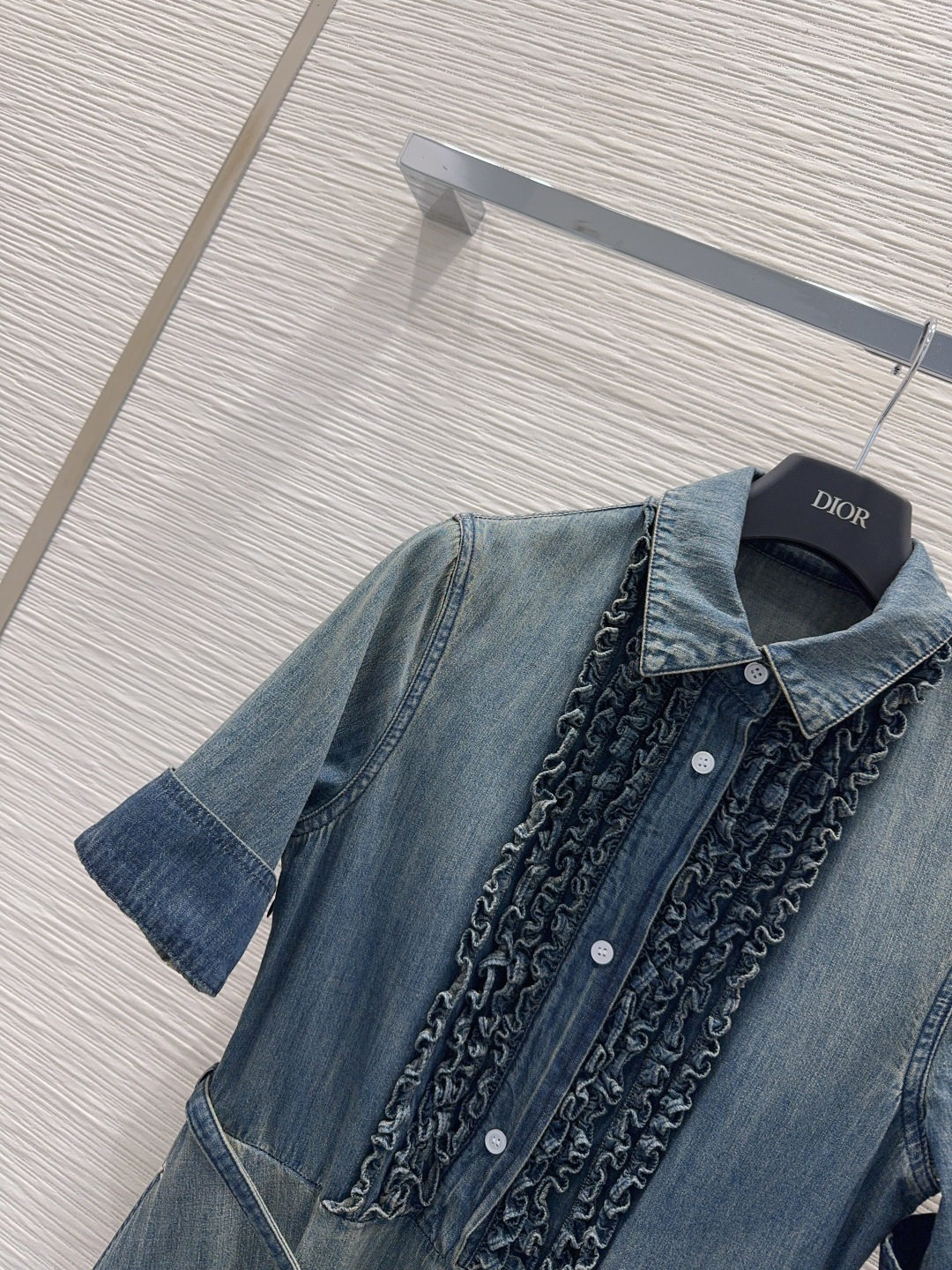 🌼2026SS新款牛仔连衣裙 高版出品~超时髦新款丹宁牛仔 个性色调上身又酷又飒爽 纹理细腻，棉感自然，