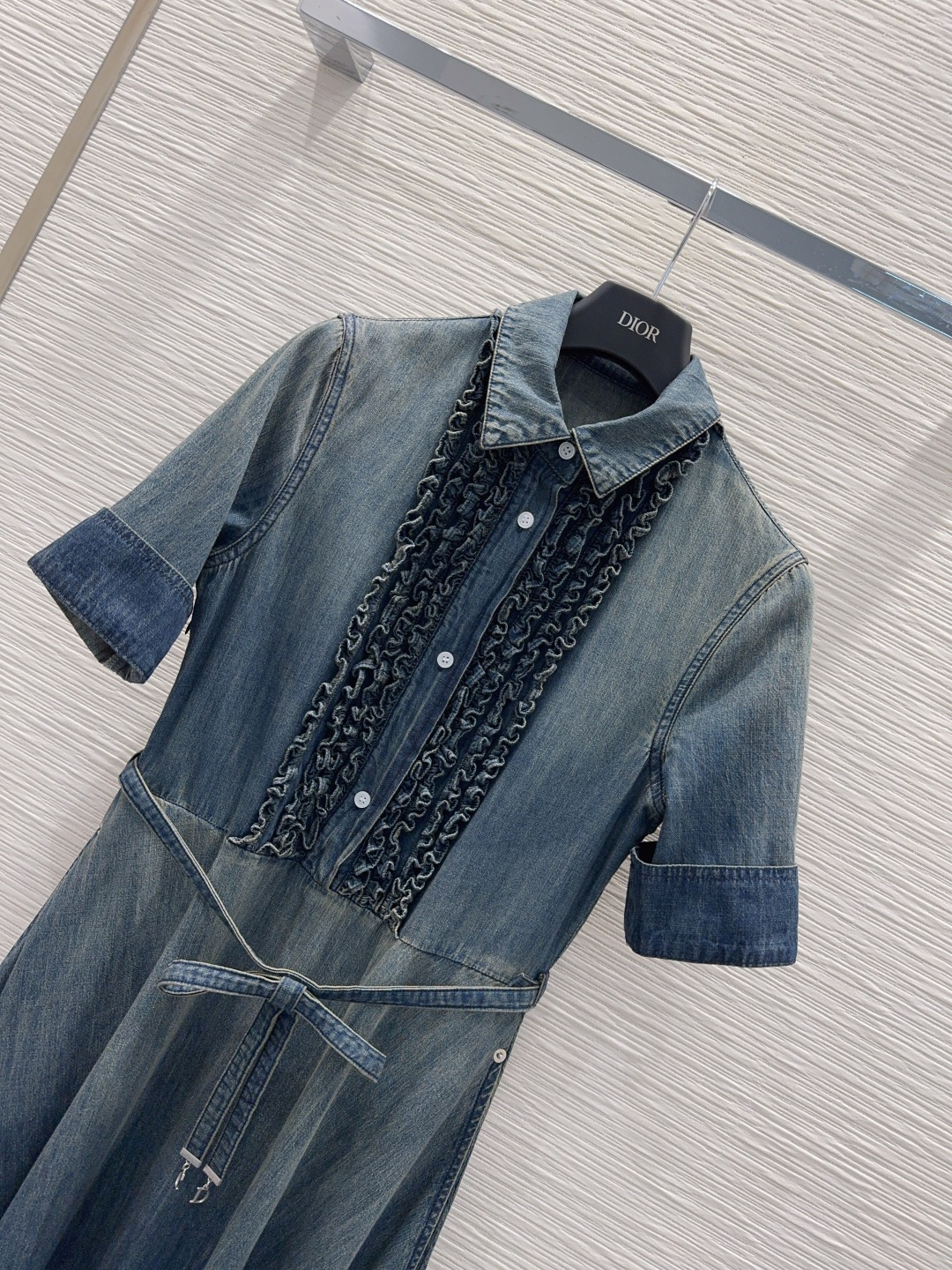 🌼2026SS新款牛仔连衣裙 高版出品~超时髦新款丹宁牛仔 个性色调上身又酷又飒爽 纹理细腻，棉感自然，