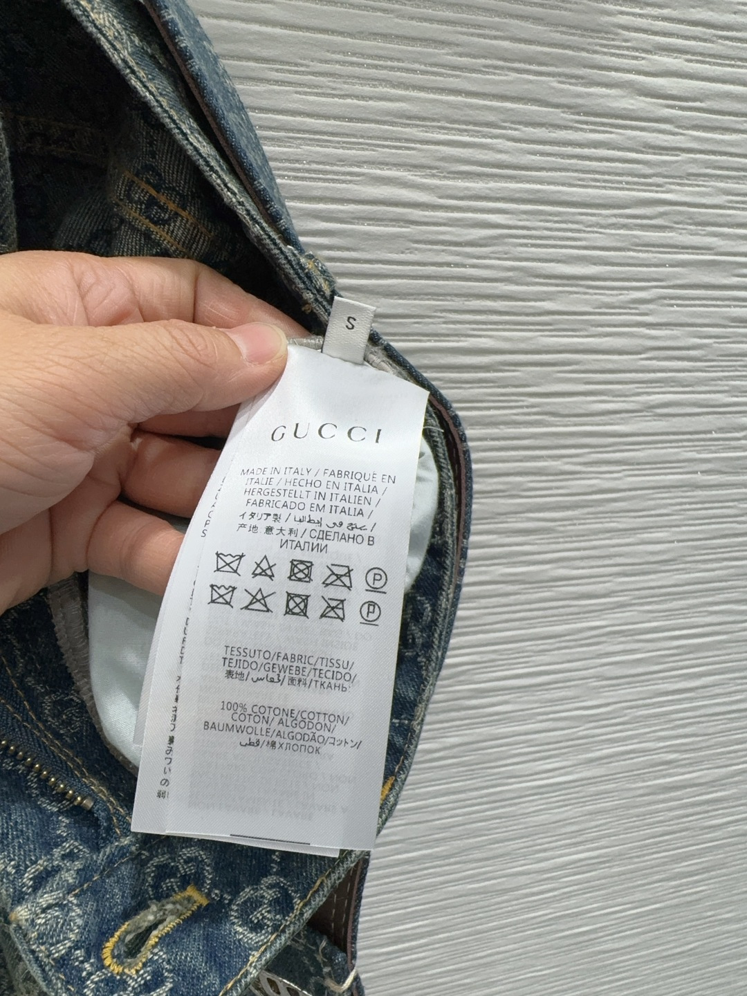 🌼2026SS新款长裤 高版系列出品~超时髦新款丹宁牛仔 个性色调上身又酷又飒爽 纹理细腻，棉感自然，既