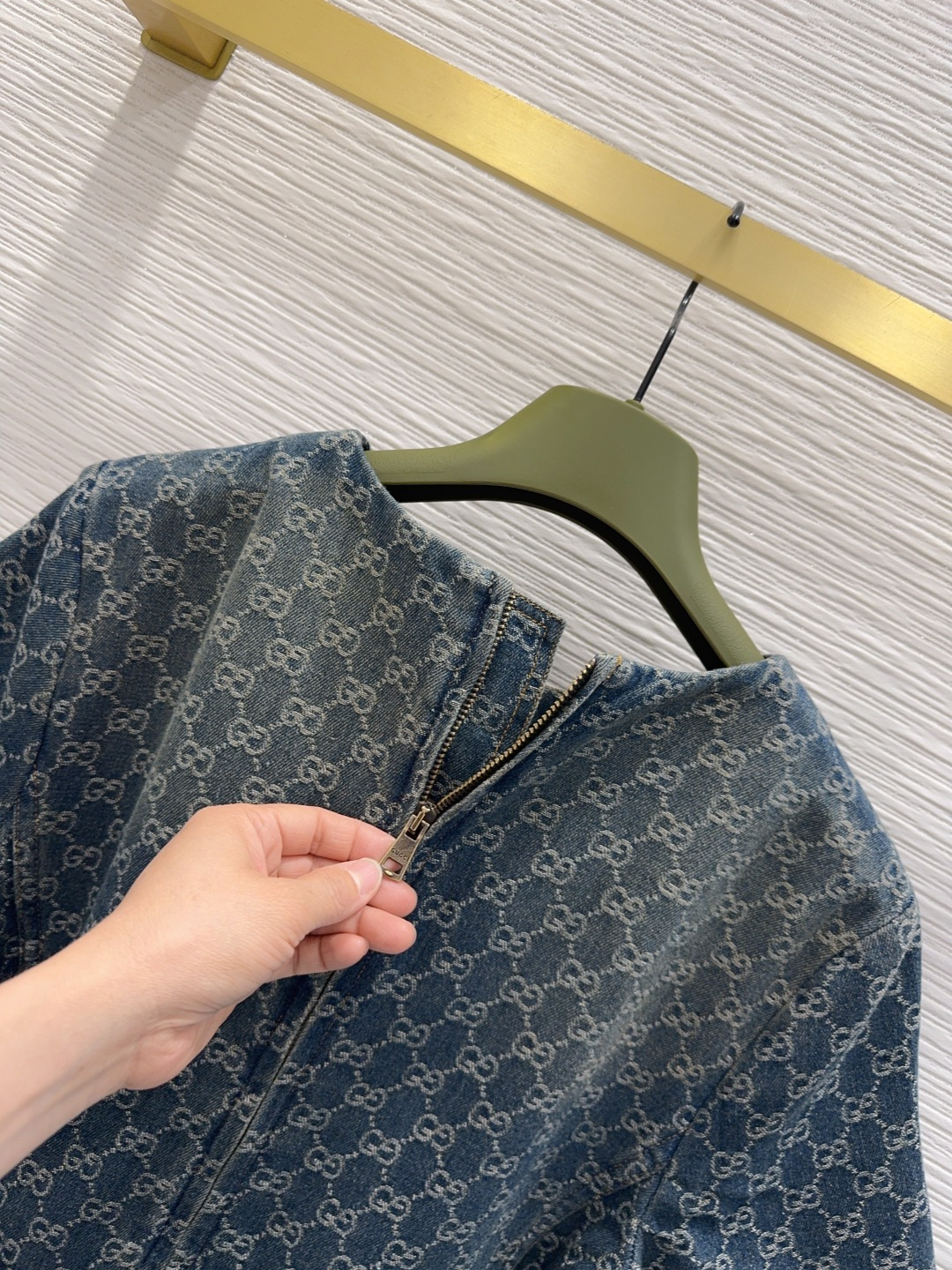 🌼2026SS新款连衣裙 高版系列出品~超时髦新款丹宁牛仔 个性色调上身又酷又飒爽 纹理细腻，棉感自然，