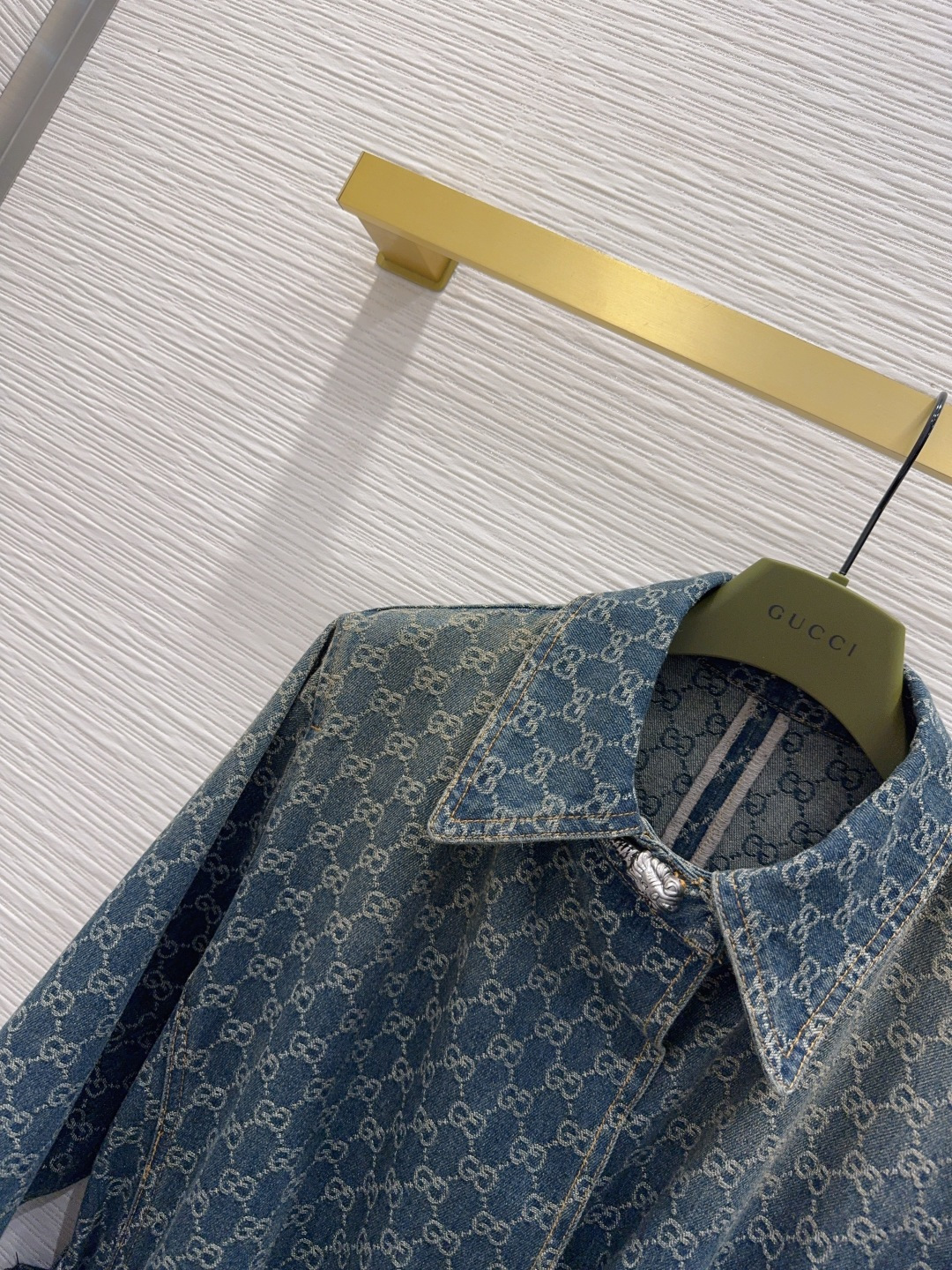 🌼2026SS新款长风衣 高版系列出品~超时髦新款丹宁牛仔 个性色调上身又酷又飒爽 纹理细腻，棉感自然，