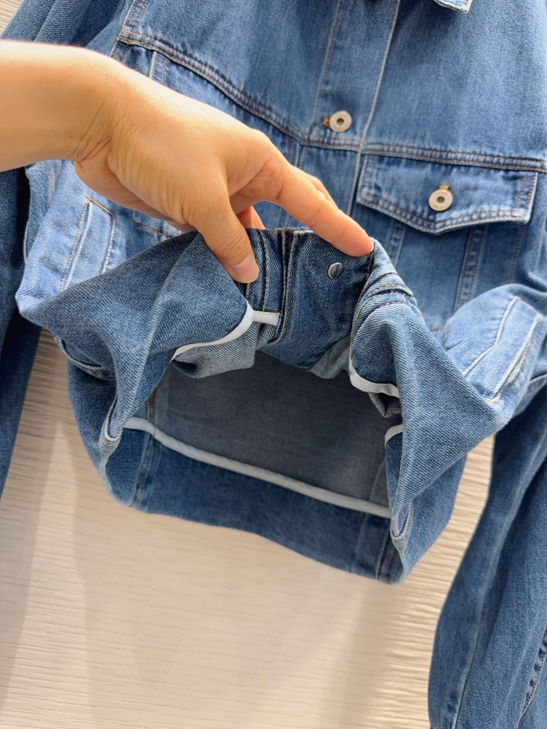 🌼2026SS新款 高版系列出品~超时髦新款丹宁牛仔 个性色调上身又酷又飒爽 纹理细腻，棉感自然，既有筋