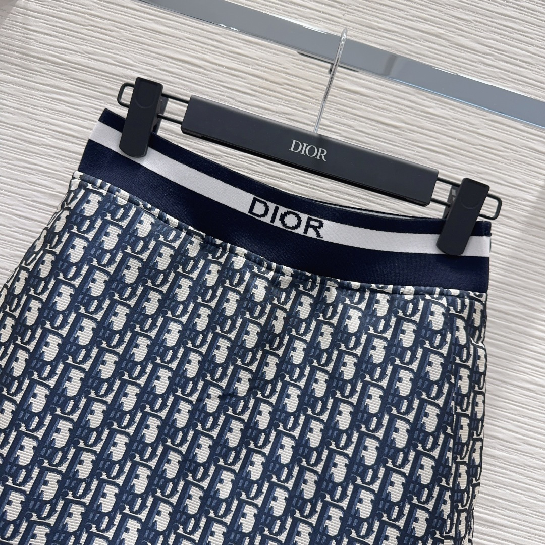 Женская юбка с монограммой Dior
