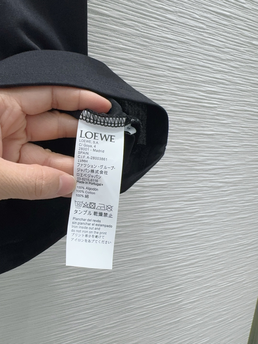 로에베 여성 자수 반팔 티셔츠 상세 이미지 9